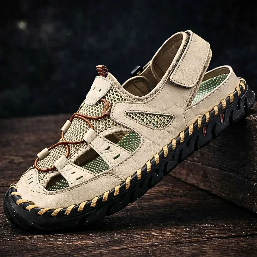 Sandro | Sandalias de Cuero Confortables