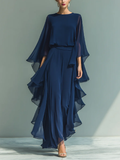 Aurora | Conjunto Elegante de Chifón con Volantes