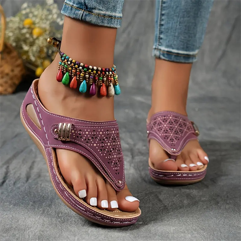 Élodie - Sandalias de dedo para dama