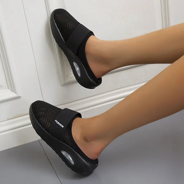 Compa - Sandalias ortopédicas con tacones de cuña
