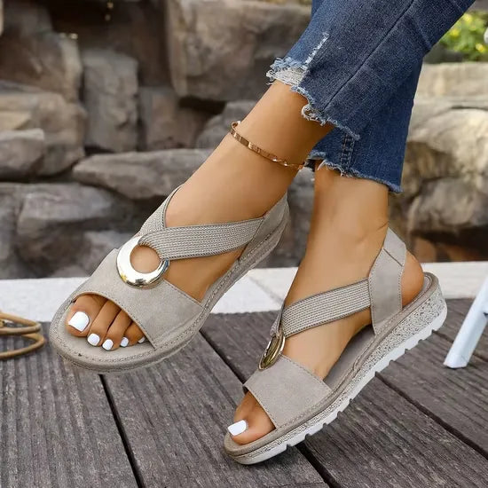 Amara | Sandalias de Soporte Ajustado Elegante