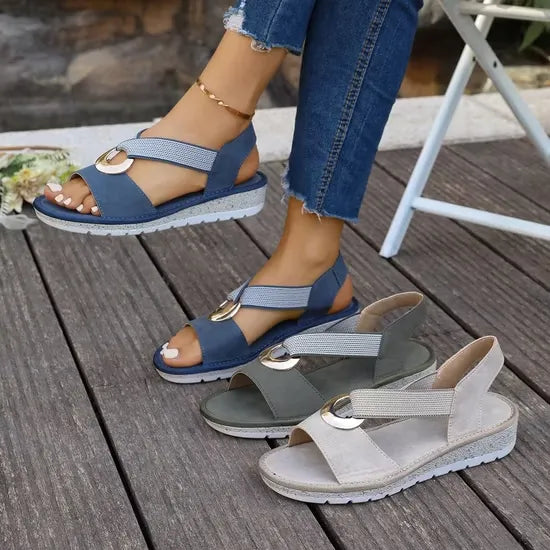 Amara | Sandalias de Soporte Ajustado Elegante