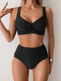 Aura Infinita™  | Bikini Moldeador de Cintura Alta Sofia