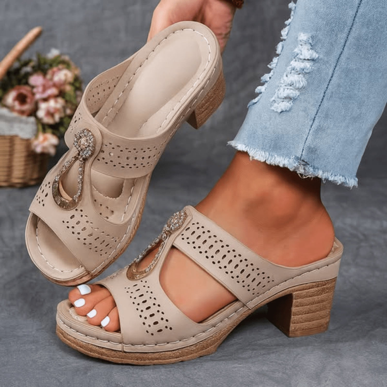 Alivia™ | Sandalias Ortopédicas Confortables Isabelle