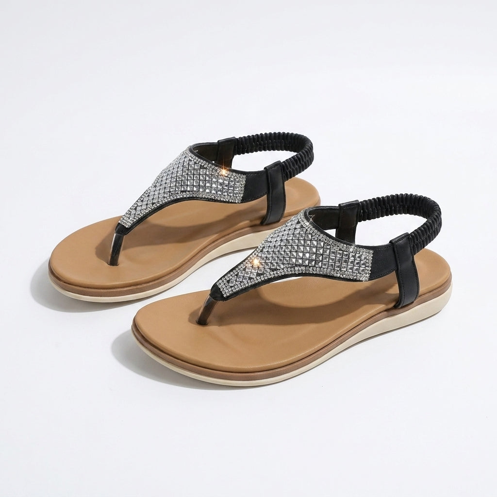 Stella – Sandalias veraniegas brillantes para momentos especiales