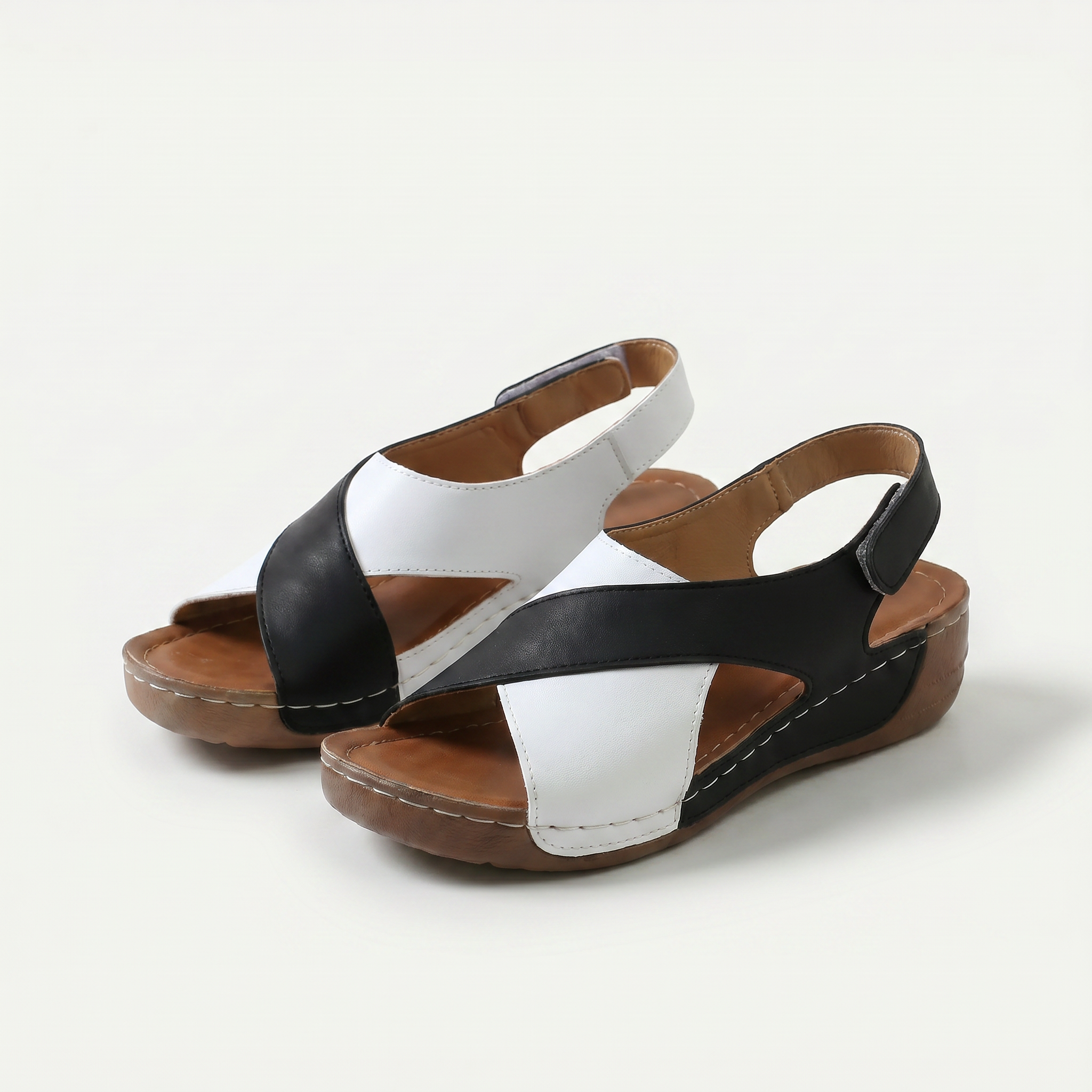 Nicole – Sandalias ortopédicas con punta abierta