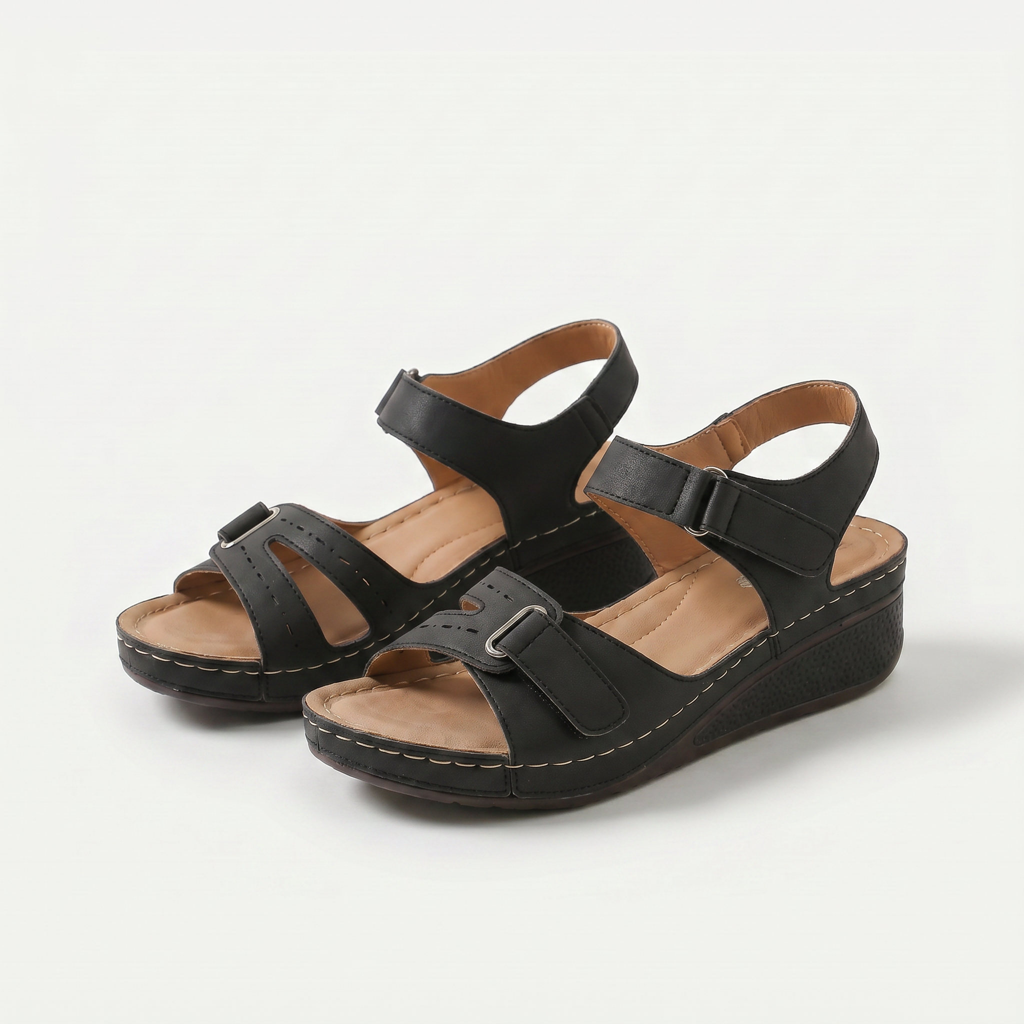 Sandy - Sandalias ortopédicas cómodas con cuña