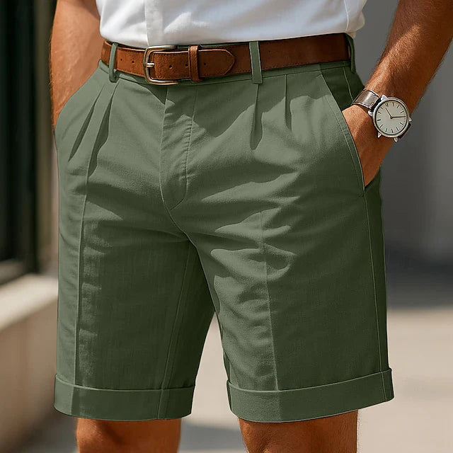 Luciano | Bermudas de verano con pliegues